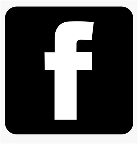 Facebook Logo On Black Background Imagesee
