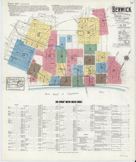 Sanborn Maps Available Online Pennsylvania Library Of Congress
