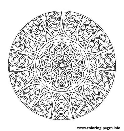 Check spelling or type a new query. Free Mandala Difficult Adult To Print 8 Coloring Pages ...