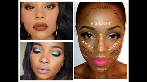 Best Makeup Looks For Black Women Dark Skin Contouring