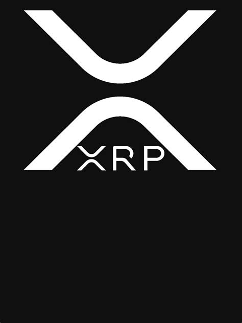 Ripple logo (xrp) download vector. "Ripple XRP Logo New Ripple Logo Cryptocurrency " Tank Top ...