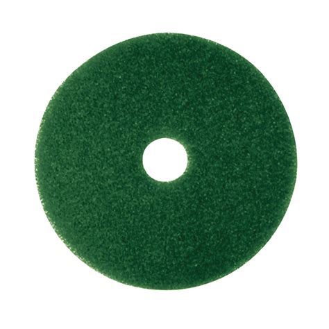 3m Scrubbing Floor Pad 380mm Green 5 Pack 2ndgn15