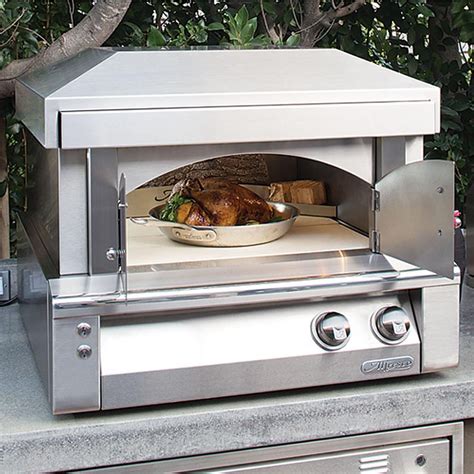 Alfresco 30 Inch Countertop Natural Gas Outdoor Pizza Oven