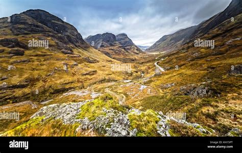 Glencoe Scotland Highlands Clouds Hi Res Stock Photography And Images