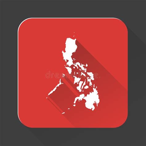Highly Detailed Philippines Map With Borders Isolated On Background