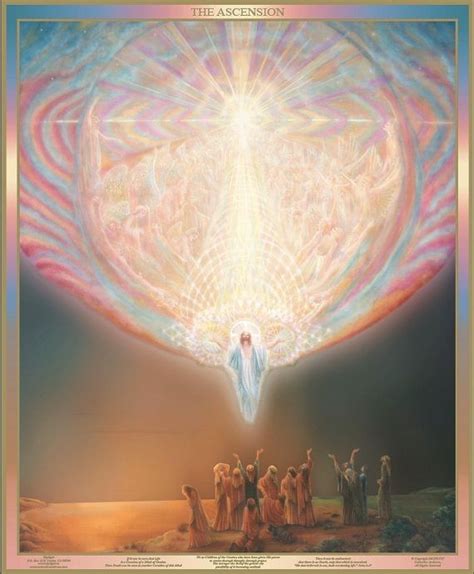 7 Chakras Ascension Of Jesus Lds Artwork Holy Spirit Come