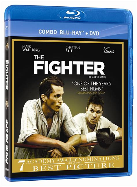 The Fighter Blu Ray Dvd Combo Blu Ray Mark Wahlberg Christian Bale Amazon Es