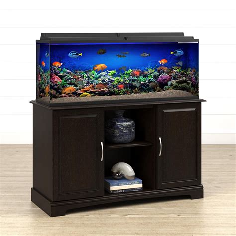 Flipper Harbor 50 75 Gallon Aquarium Stand Espresso