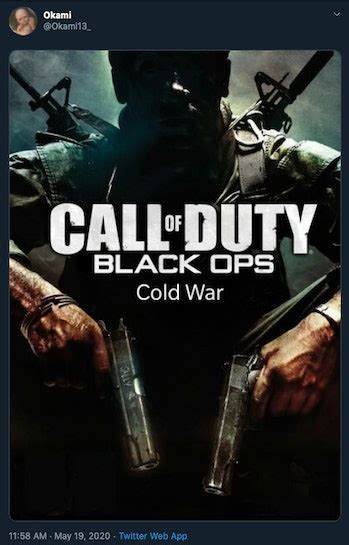 ‘call Of Duty Black Ops Cold War Leaks Seem To Confirm Cod 2020 Rumors