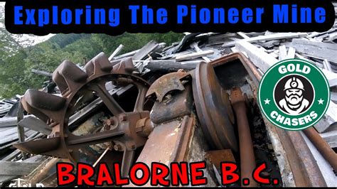 Exploring The Pioneer Mine In Bralorne Bc Was One Of The Largest Gold