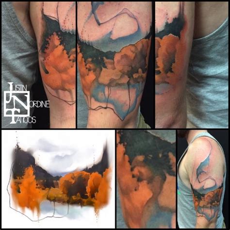 Justin Nordine Watercolor Tattoo Tattoos Tattoo Inspiration Tattoo