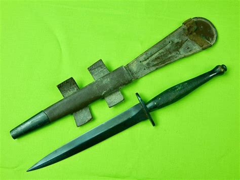 Rare British English Ww2 Fairbairn Sykes Commando Fighting Knife Dagge