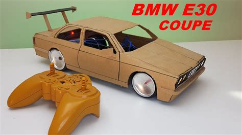 C Mo Hacer Un Bmw E Coupe De Cart N Con Control Remoto Youtube