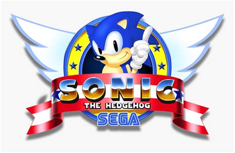 Sonic With Sega Logo