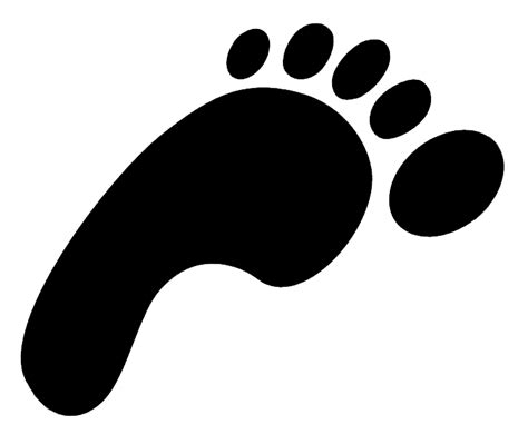 Footprints In The Sand Clipart Clipart Best