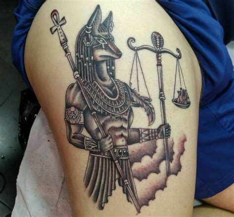 110+ Egyptian Anubis Tattoos For Men (2019) Tribal Designs | Tattoo