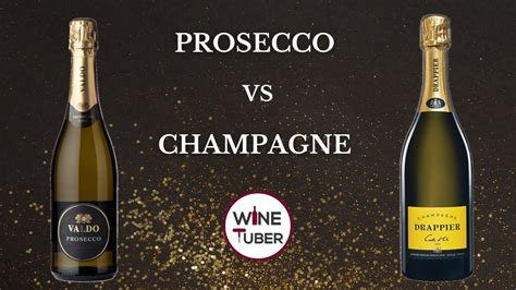Prosecco Vs Champagne Whats The Difference Between Prosecco And Champagne Youtube