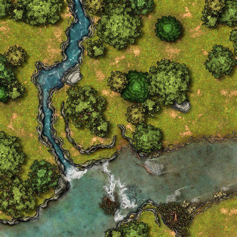 A Place Where A Little Creek Meets A Slow River Inkarnate