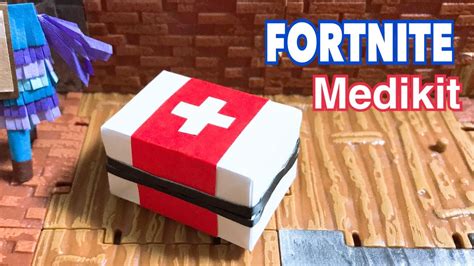 フォートナイト 折り紙で医療キットを作ってみた！ ペーパークラフト 作り方 How To Make A Fortnite Medkit