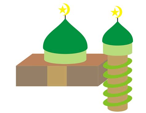 Gambar sketsa masjid bermenara ini tentu saja sangat special, sebab yang nampak menjulang tinggi adalah menaranya. Baru 30++ Gambar Masjid Kartun Simple - Richi Wallpaper