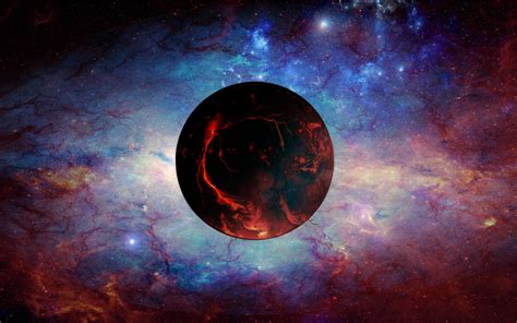 Red Planet Universum Raum Nebel X Hd Hintergrundbilder Hd Bild
