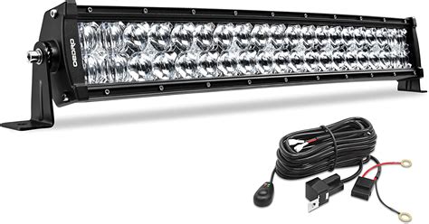 Buy Oedro Led Light Bar Curved 22 24 With Mounting Bracket 400w Spot