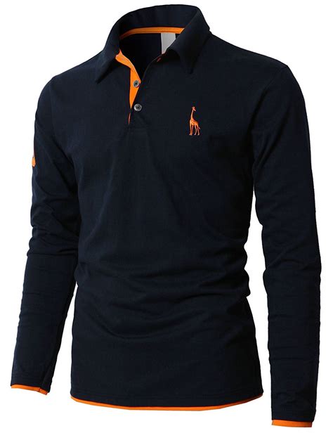 Mens Polo Shirt Brands 2018 Male Long Sleeve Fashion Casual Slim Solid