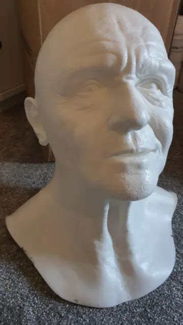 LIFE SIZE BUST Head Anthony Hopkins Hannibal Lecter Prop Red Dragon 1 1