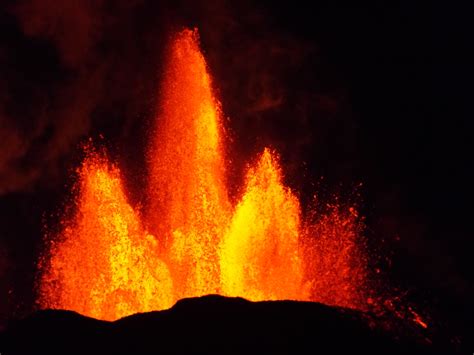 Filefissure Eruption In Holurhraun Iceland 13 September 2014