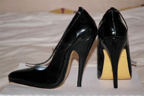 High, or elevated, heels are anything over 3.5cm. High-heeled shoe - Wikipedia