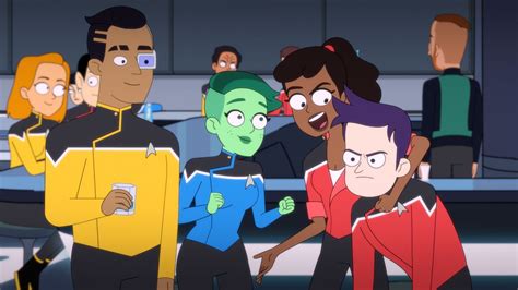 Star Trek Lower Decks Review An Animated Series Explores A Sillier Side Of The Trek Frontier