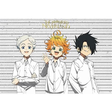 The Promised Neverland Poster Emma 915x61 Cdiscount Maison