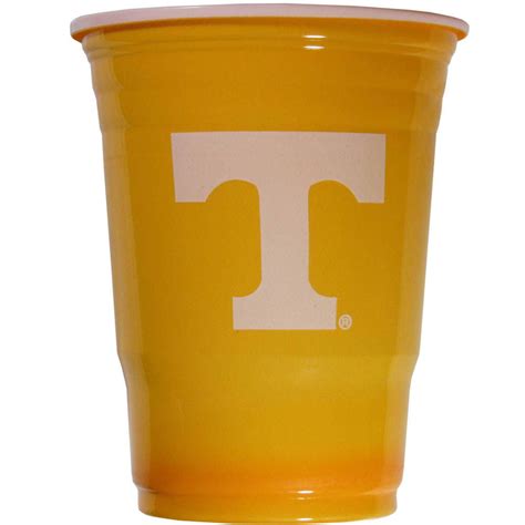 Tennessee Vols Plastic Gameday Cups 18oz 18ct Volunteers Tailgate Part