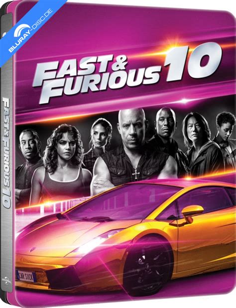Fast And Furious 10 2023 4k Limited Edition Steelbook 4k Uhd Blu Ray