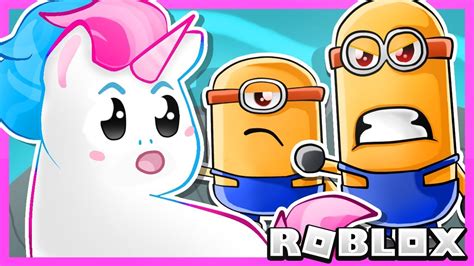 Roblox Escape The Minions Obby With Honey The Unicorn Youtube