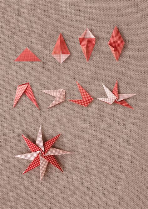 Origami De Noël Létoile à 8 Branches Femme Actuelle Le Mag
