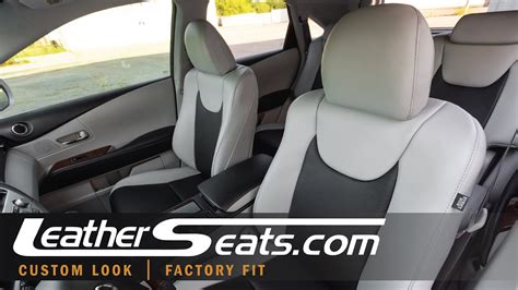 2010 2015 lexus rx350 custom leather seat upholstery kit installation youtube