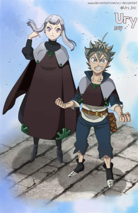 Black Clover Asta And Noelle Royal Knights By Ury Deviantart On