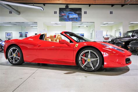 2013 Ferrari 458 Spider Fusion Luxury Motors