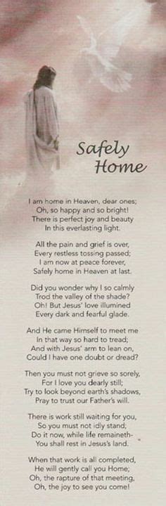 14 Best Religious Funeral Poems Images On Pinterest