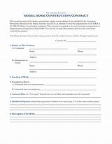 Free Roofing Contracts Forms Photos