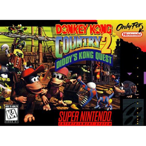 Donkey Kong Country 2 Super Nintendo Snes Game For Sale Dkoldies