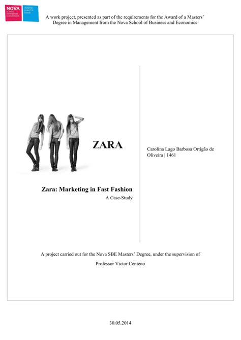 Zara Fast Fashion Case Study Harvard Business School Businesser