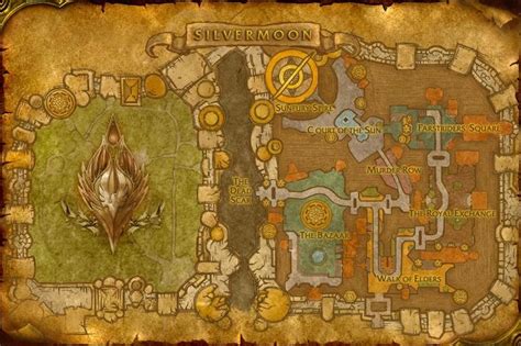 Silvermoon City Points Of Interest Wowpedia Your Wiki Guide To The