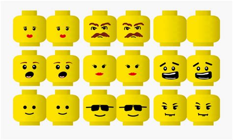 Lego Head Emotions