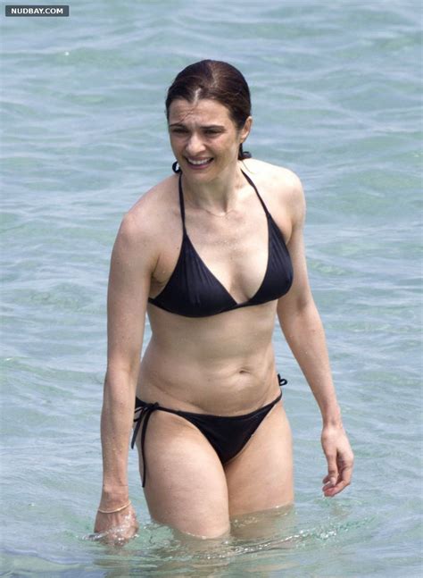 Rachel Weisz Naked Wears Sexy Bikini On The Beach Nudbay