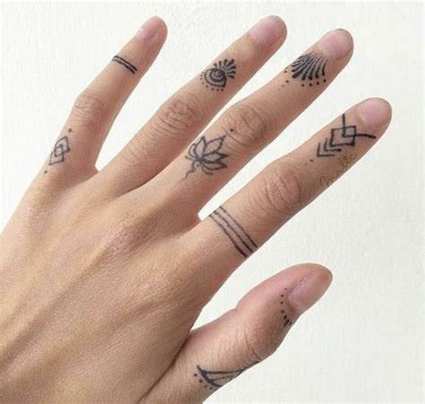 1001 Ideas Y Consejos De Tatuajes En Los Dedos
