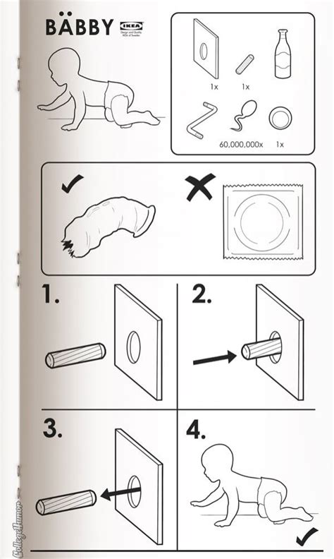 Ikea Instructions For Everything The Awesomer