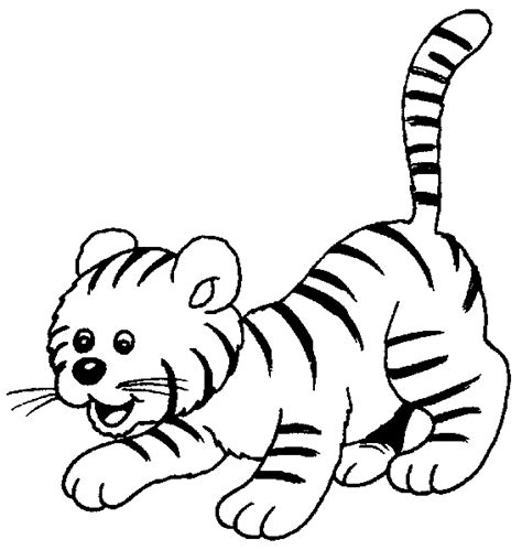 Tigre Para Colorir E Imprimir Muito F Cil Colorir E Pintar