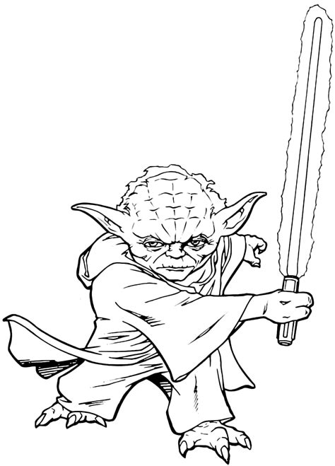 Jedi Jedi Battle Jedi Star Wars Coloring Pages - Coloring and Drawing